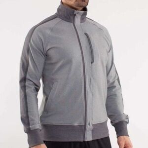 LULULEMON Kung Fu 2 Full‎ Zip Jacket Mock Neck Lightweight Performance Stretch S